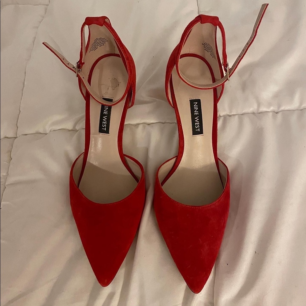Nine West Red Heels